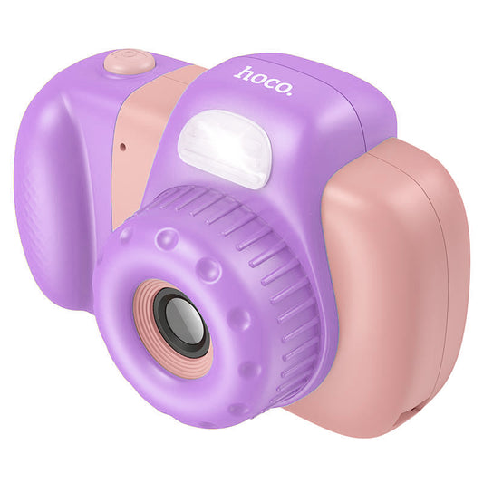 Digitalna kamera HOCO DV201 Kids, 1080P, 2MP, Roza