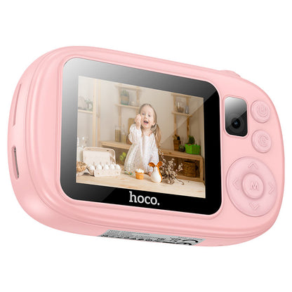 Digitalna kamera HOCO DV205 Kids, 720P, 1MP, Roza