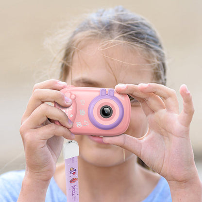 Digitalna kamera HOCO DV205 Kids, 720P, 1MP, Roza