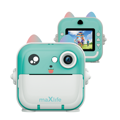 Digitalna kamera s funkcijom ispisa MaXlife MXPC-100 Kids, Plava
