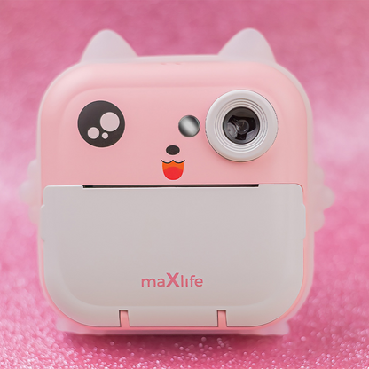 Digitalna kamera s funkcijom ispisa MaXlife MXPC-100 Kids, Roza