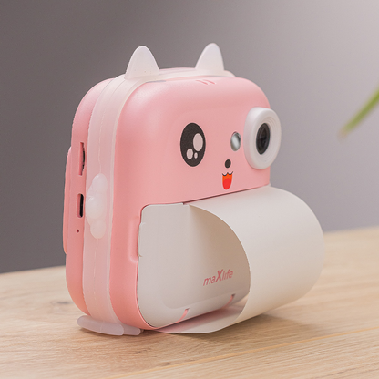 Digitalna kamera s funkcijom ispisa MaXlife MXPC-100 Kids, Roza