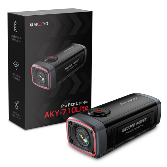 Sportska kamera Akeeyo 710 Lite za bicikl / motocikl, 2K, Wi-Fi, crna