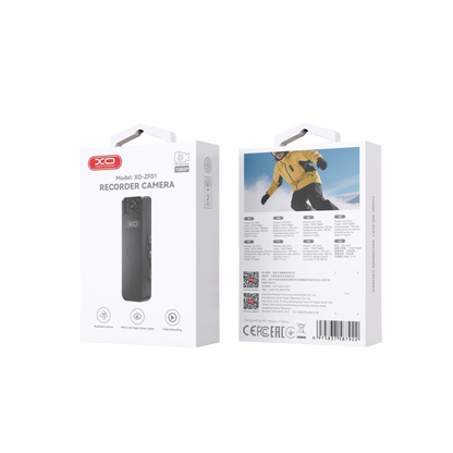 Sportska kamera XO Design ZF01, 1080P, Crna