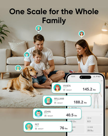 Eufy Smart Scale C20 Digitalna vaga, Crna T9130011