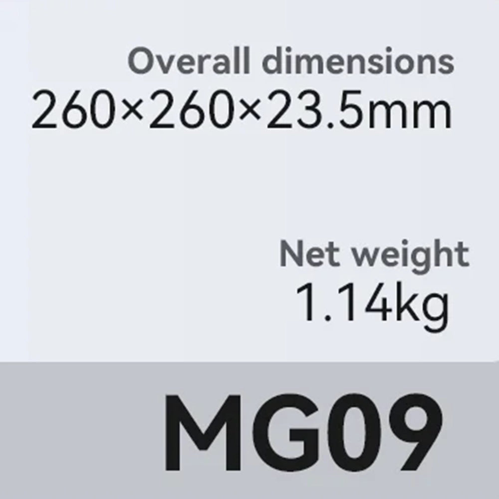 Vaga Digital Yesido MG09, Crna