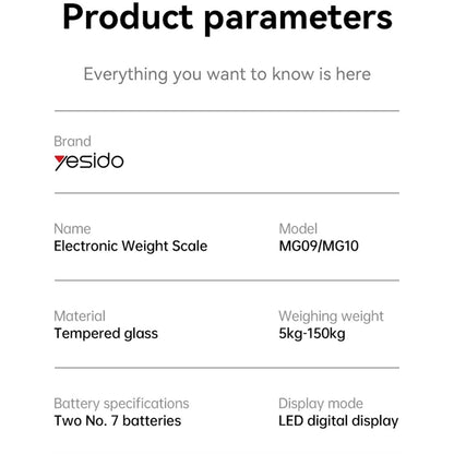 Vaga Digital Yesido MG09, Crna
