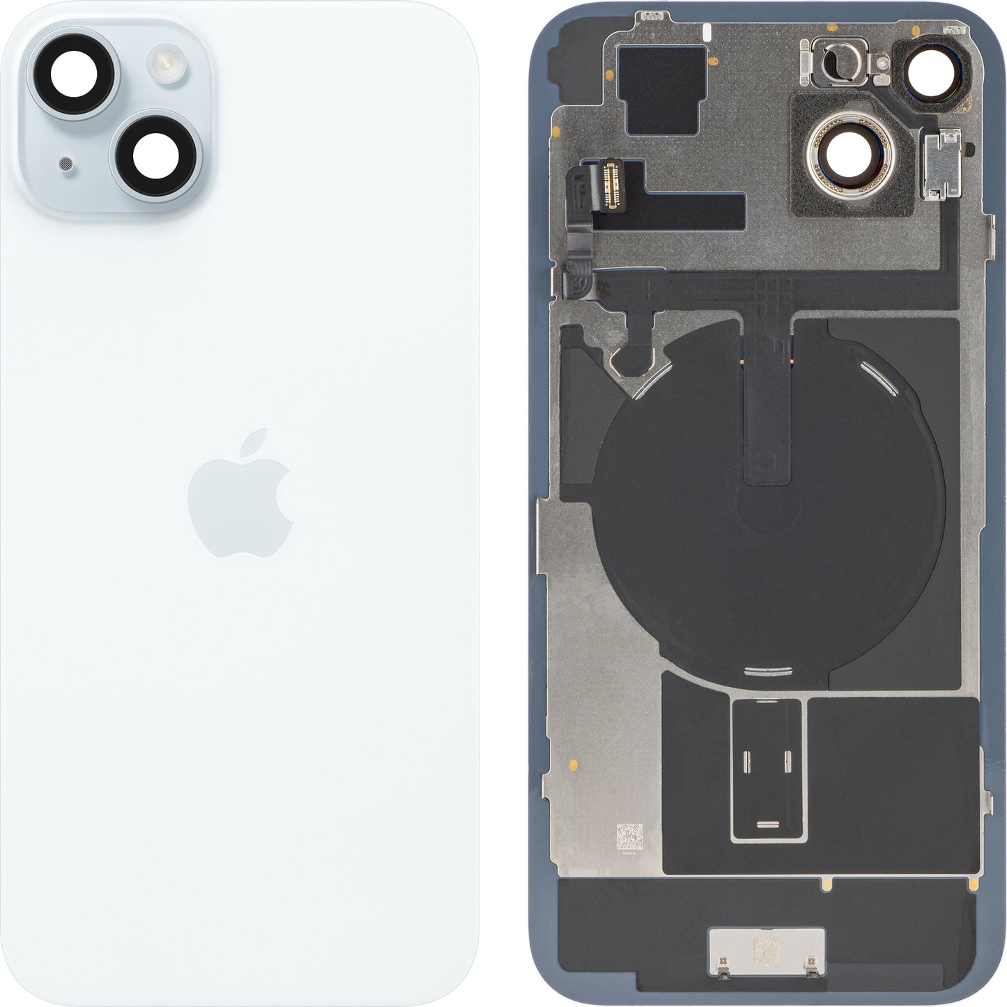 Stražnji poklopac baterije za Apple iPhone 15 Plus, Plavi, Zamjenski