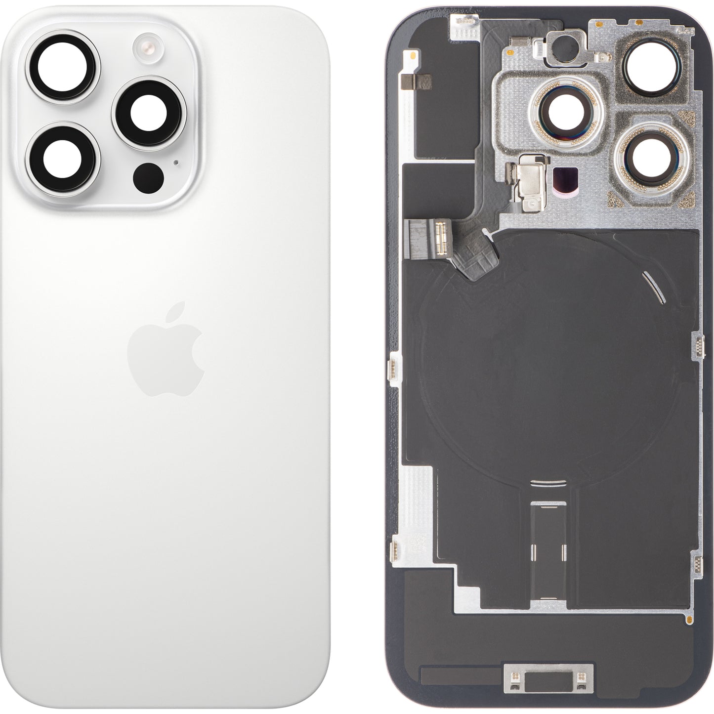 Poklopac baterije Apple iPhone 16 Pro, Bijela (White Titanium), Zamjena