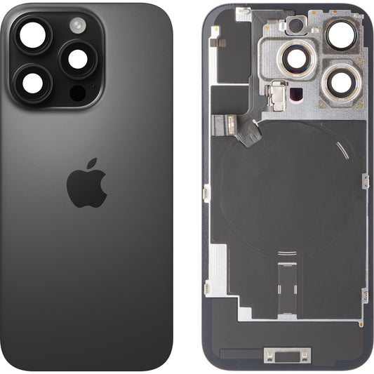 Poklopac baterije Apple iPhone 16 Pro, Crni (Black Titanium), Zamjena