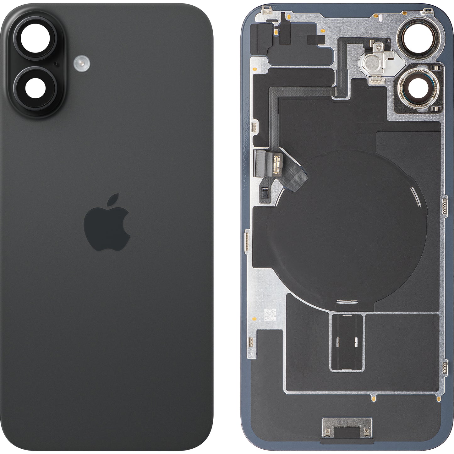 Poklopac baterije Apple iPhone 16 Plus, Crni, Zamjena