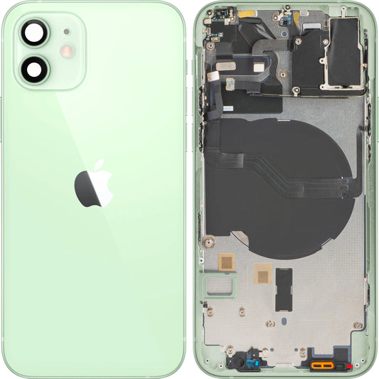Poklopac baterije Apple iPhone 12, s kućištem u sredini, zelene boje, zamjena
