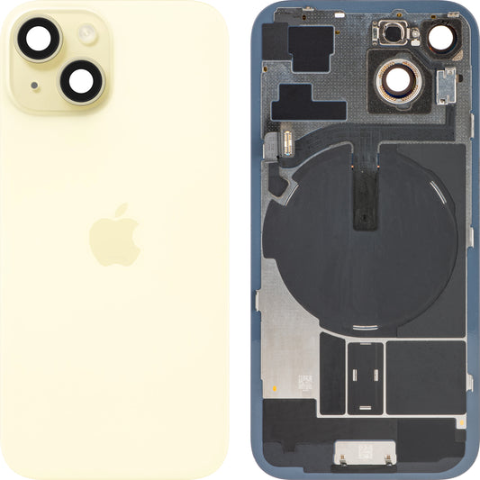Poklopac baterije Apple iPhone 15, Žuti, Zamjena