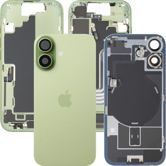 Poklopac Baterije Apple iPhone 17, Središnje Kućište, Full Parts, Zelena (Sage), Swap Premium