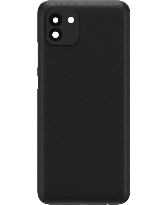 Poklopac baterije kompatibilan sa Samsung Galaxy A03 A035, Verzija F, Crna