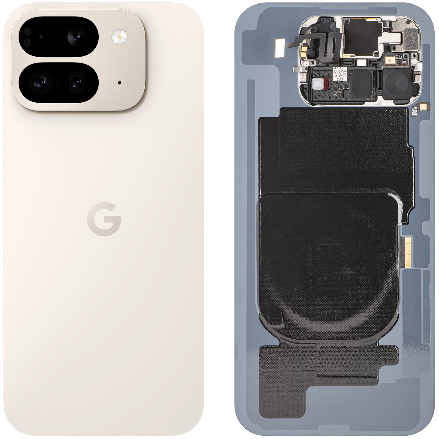 Poklopac baterije Google Pixel 9 Pro Fold, Bež (Porcelain), Service Pack G949-00908-00