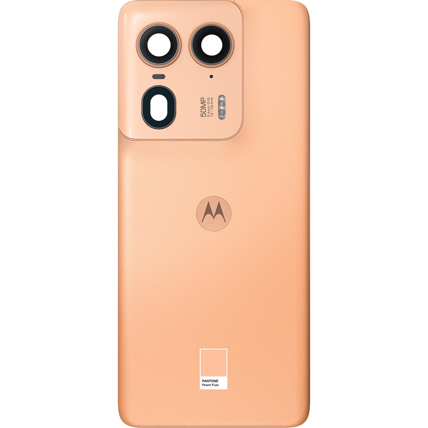 Poklopac baterije Motorola Edge 50 Ultra, Narančasta (Peach Fuzz), Servisni paket 5S58C24473