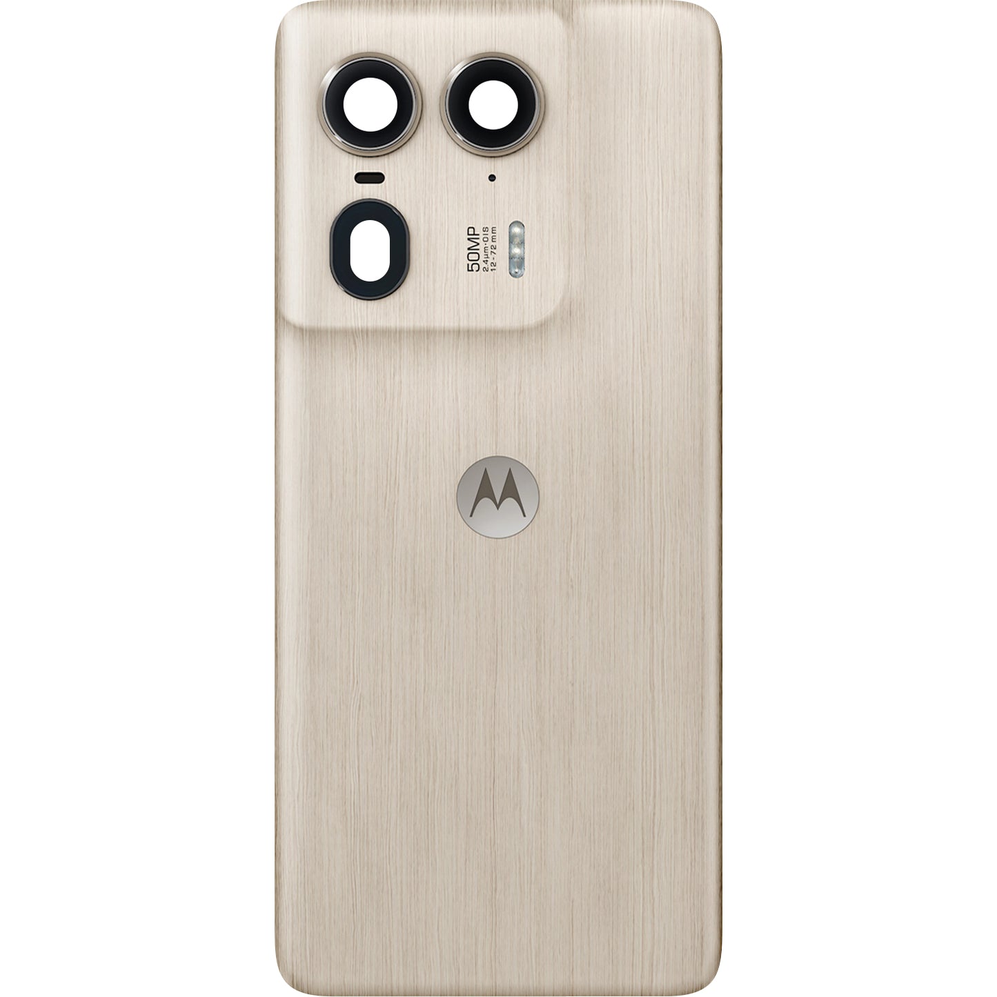Poklopac baterije Motorola Edge 50 Ultra, Bež (Nordic Wood), Servisni paket 5S58C24472