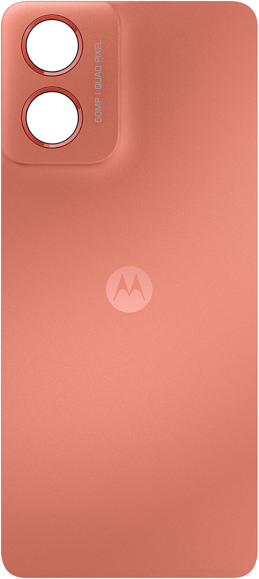 Poklopac baterije Motorola Moto G04s, Narančasta (Sunrise Orange), Service Pack 5S58C24270