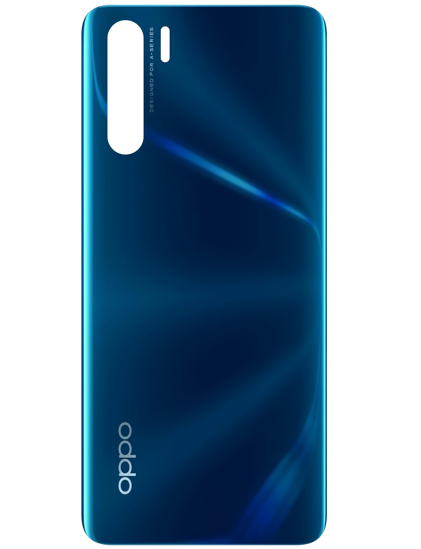 Poklopac baterije Oppo F15 / A91, Plavi (Blazing Blue), Servisni paket 3016460