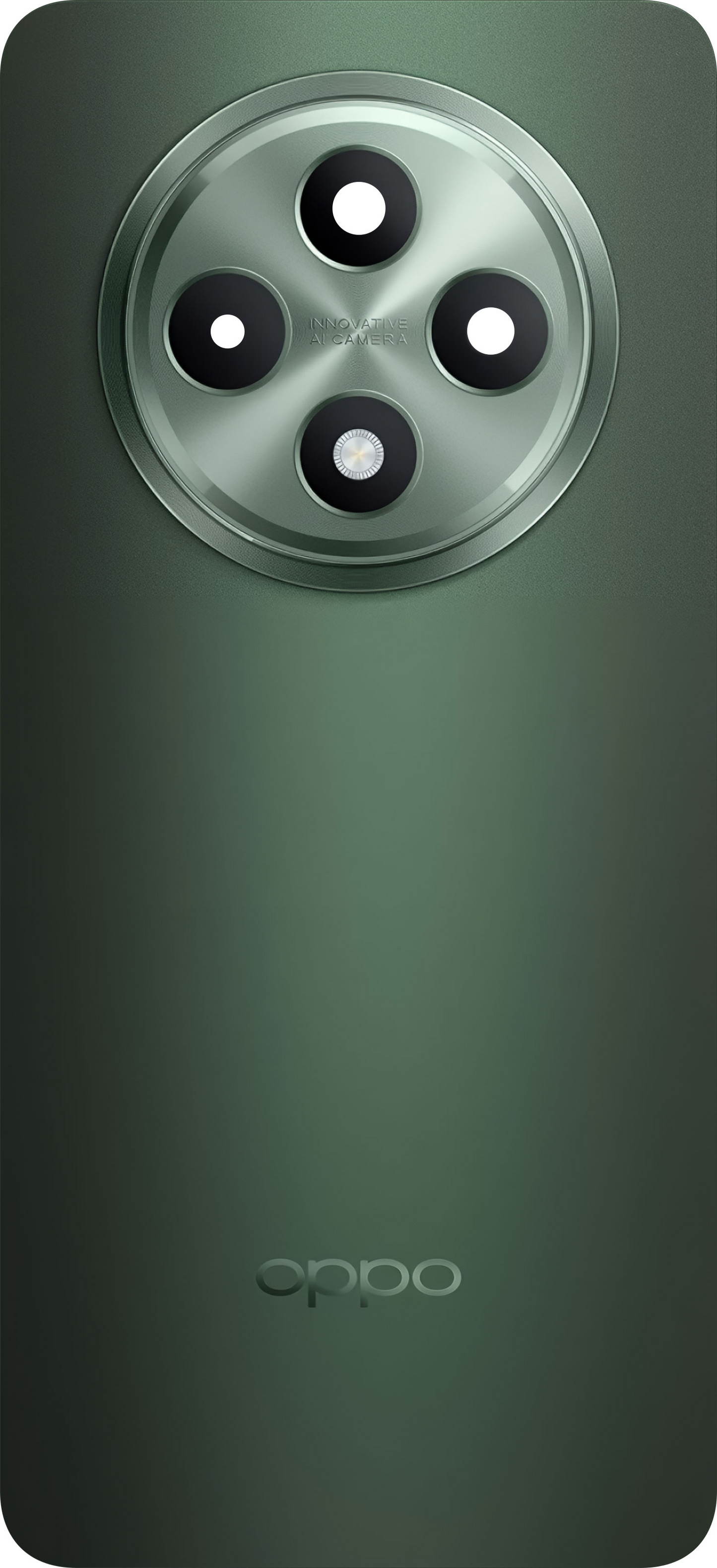 Poklopac baterije Oppo Reno12 F, Zelena (Maslinasto zelena), Zamjena 621033000345