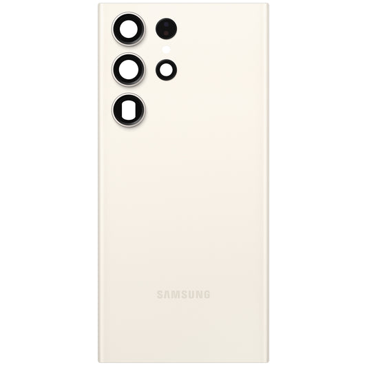 Poklopac baterije Samsung Galaxy S23 Ultra S918, Krem, Service Pack GH82-30400B