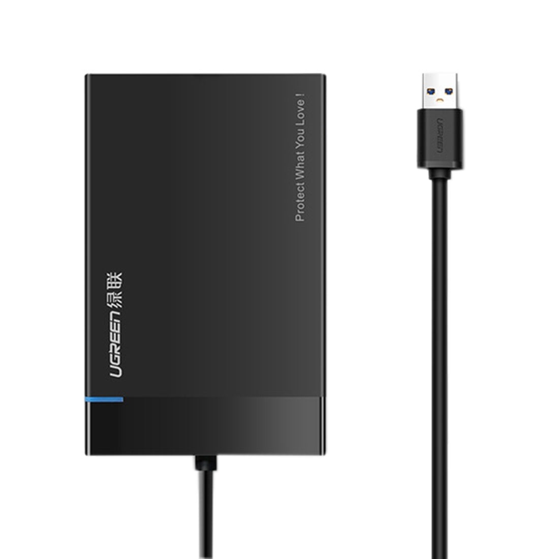 Rack UGREEN US221 za HDD / SSD SATA 2.5inch, USB 3.0, Crni