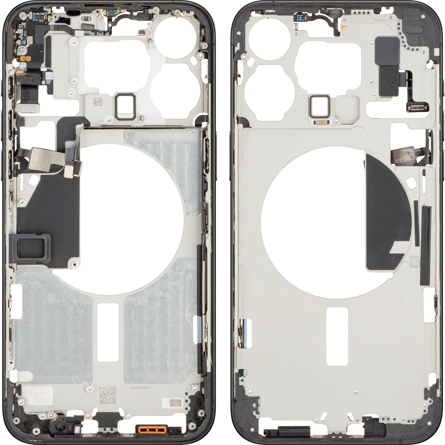 Srednji kućište Apple iPhone 15 Pro Max, Crna (Crni Titanij), Zamjena