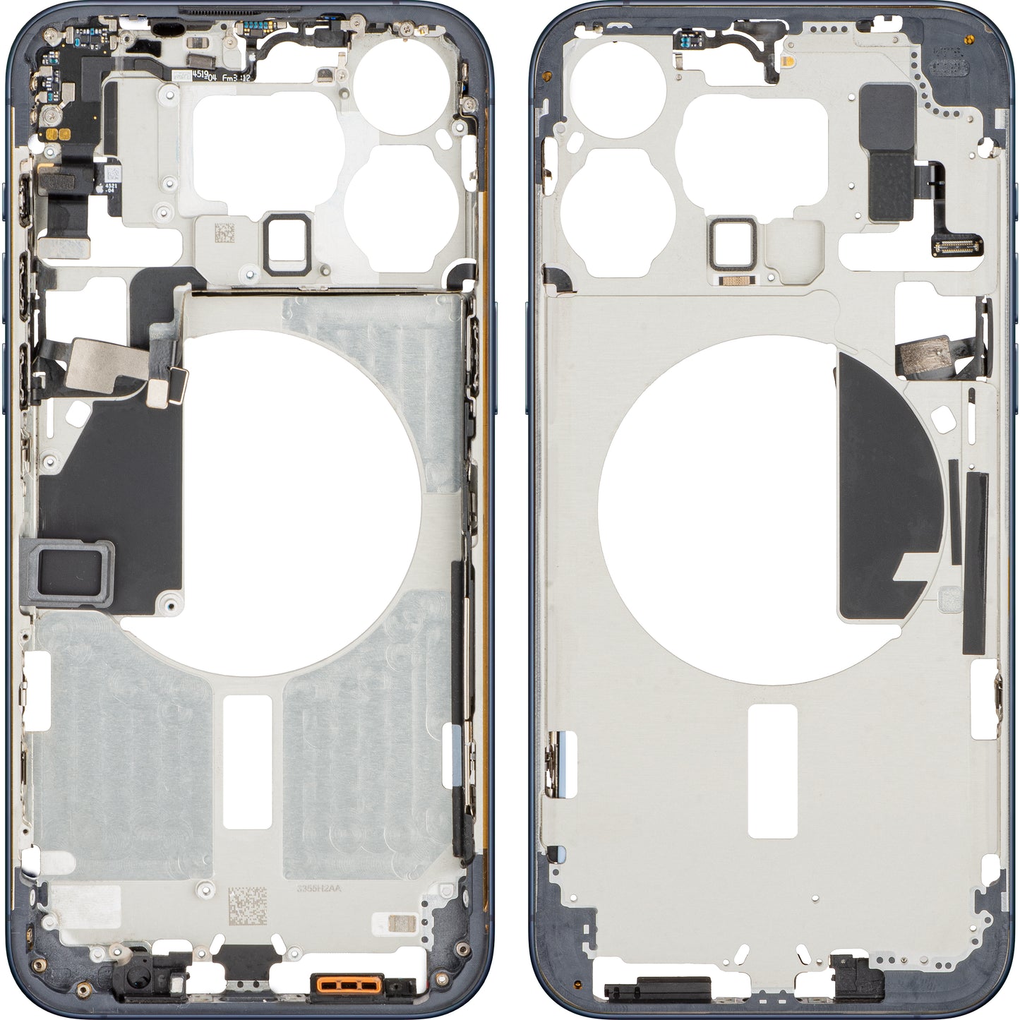 Srednji kućište Apple iPhone 15 Pro Max, Plava (Blue Titanium), Zamjena