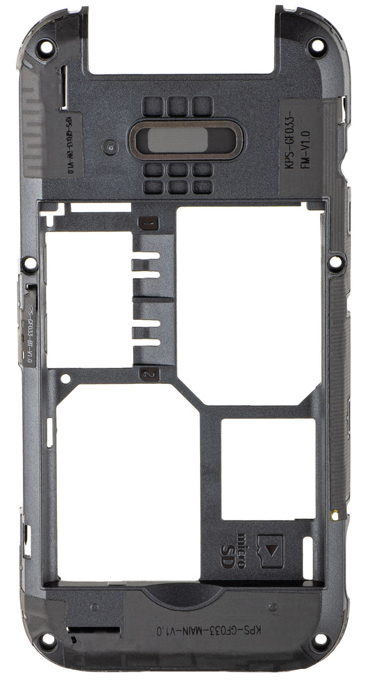 D Shell Cover za HMD 2660 Flip, crna