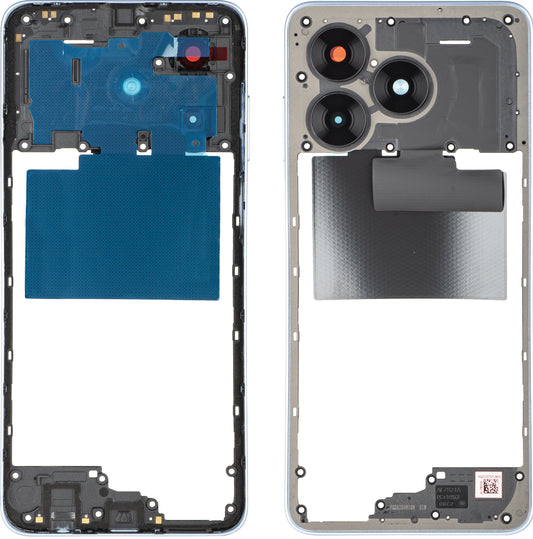 Središnje kućište Honor X5c Plus, Plavo, Service Pack 9707ACJE