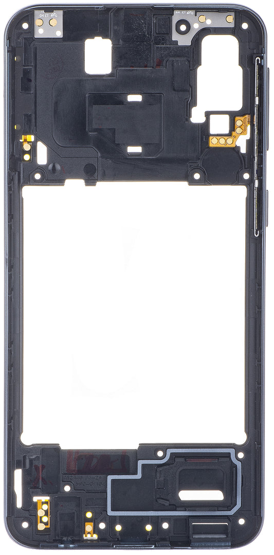 Srednji okvir Samsung Galaxy A40 A405, Crni