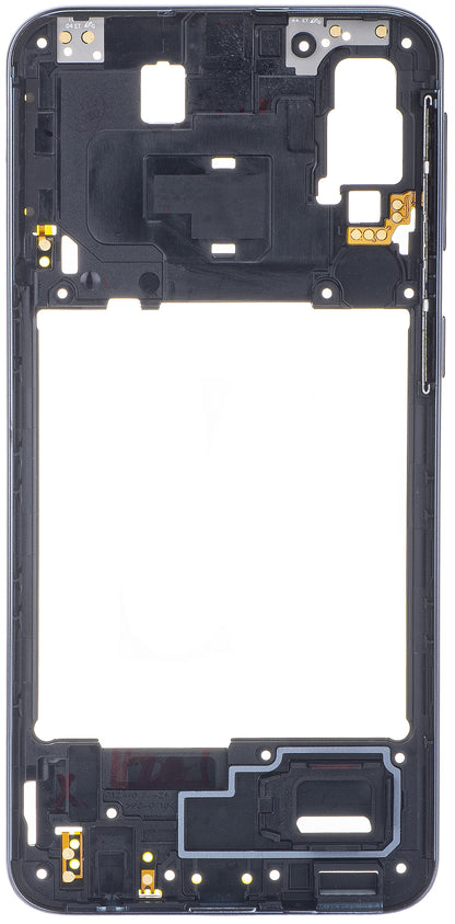 Srednji okvir Samsung Galaxy A40 A405, Crni