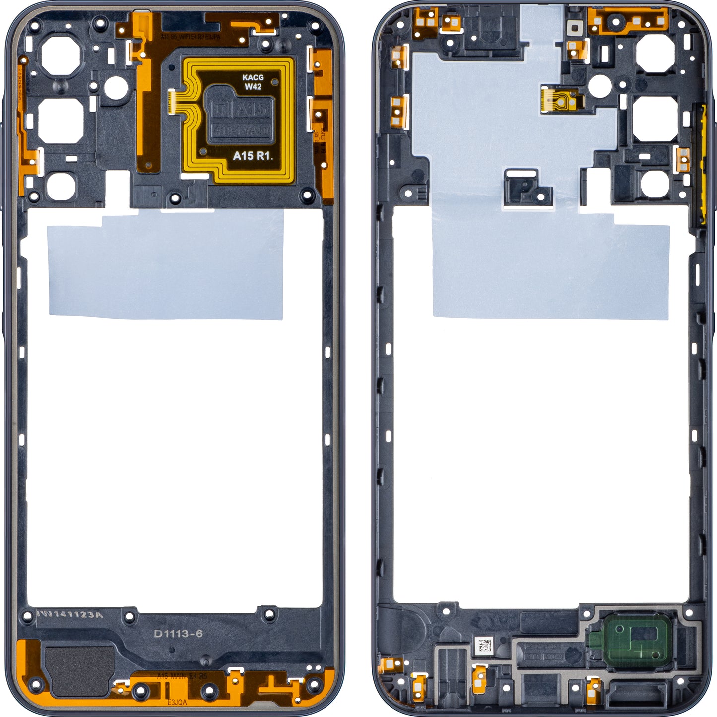 Srednji okvir Samsung Galaxy A15 A155, Crni