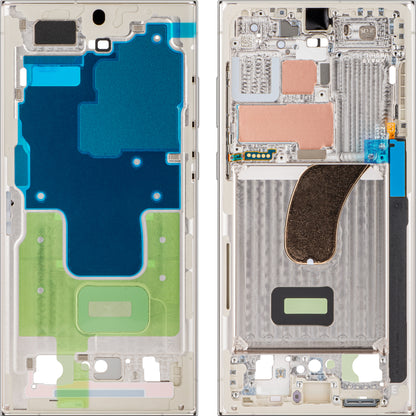 Srednji okvir Samsung Galaxy S23 Ultra S918, Bež, Service Pack GH96-15833B