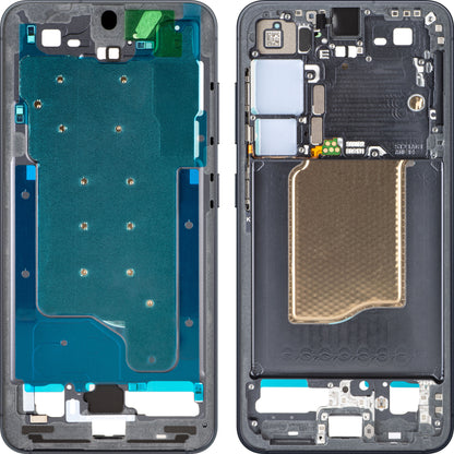 Srednji okvir Samsung Galaxy S25 S931, Crni, Service Pack GH82-36328E
