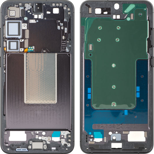 Srednji okvir Samsung Galaxy S24+ S926, Crna (Onyx Black), Service Pack GH82-33413A