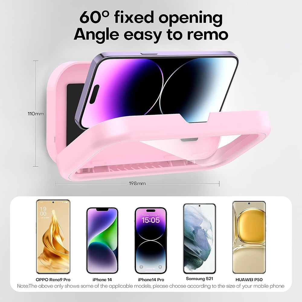 Zidna futrola s dodirnom membranom Techsuit LC-999 za telefon, vodootporna, bijelo zlatna