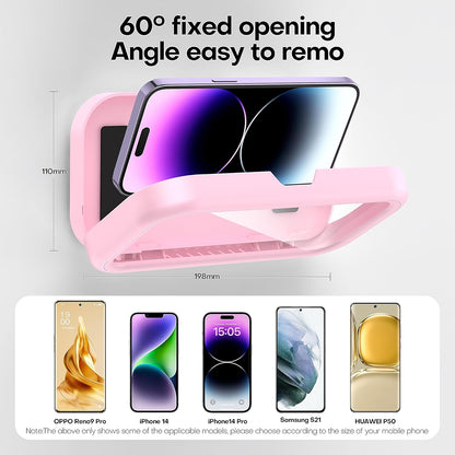 Zidna futrola s dodirnom membranom Techsuit LC-999 za telefon, vodootporna, bijelo zlatna