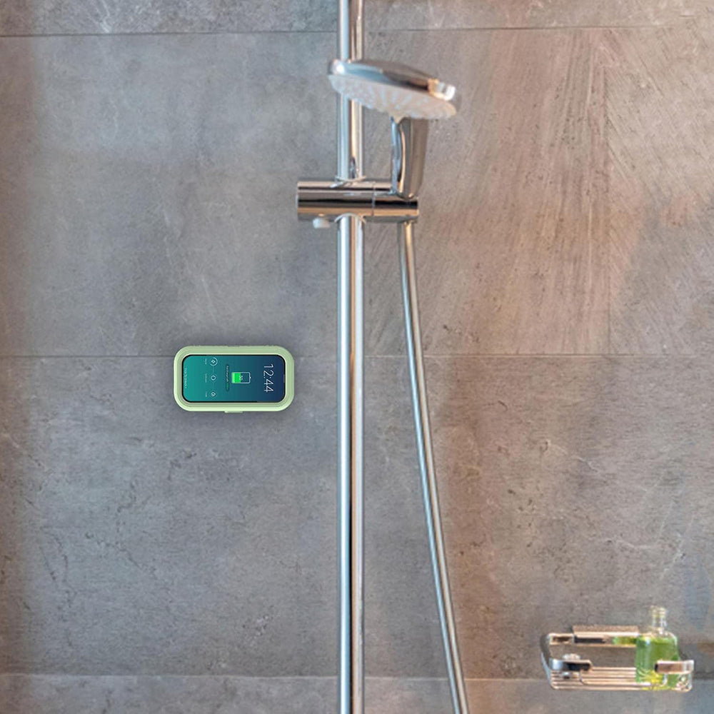 Zidna futrola s dodirnom membranom Techsuit LC-999 za telefon, vodootporna, bijelo zlatna