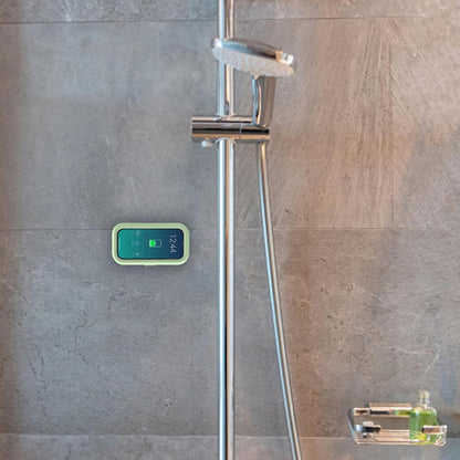 Zidna futrola s dodirnom membranom Techsuit LC-999 za telefon, vodootporna, bijelo zlatna