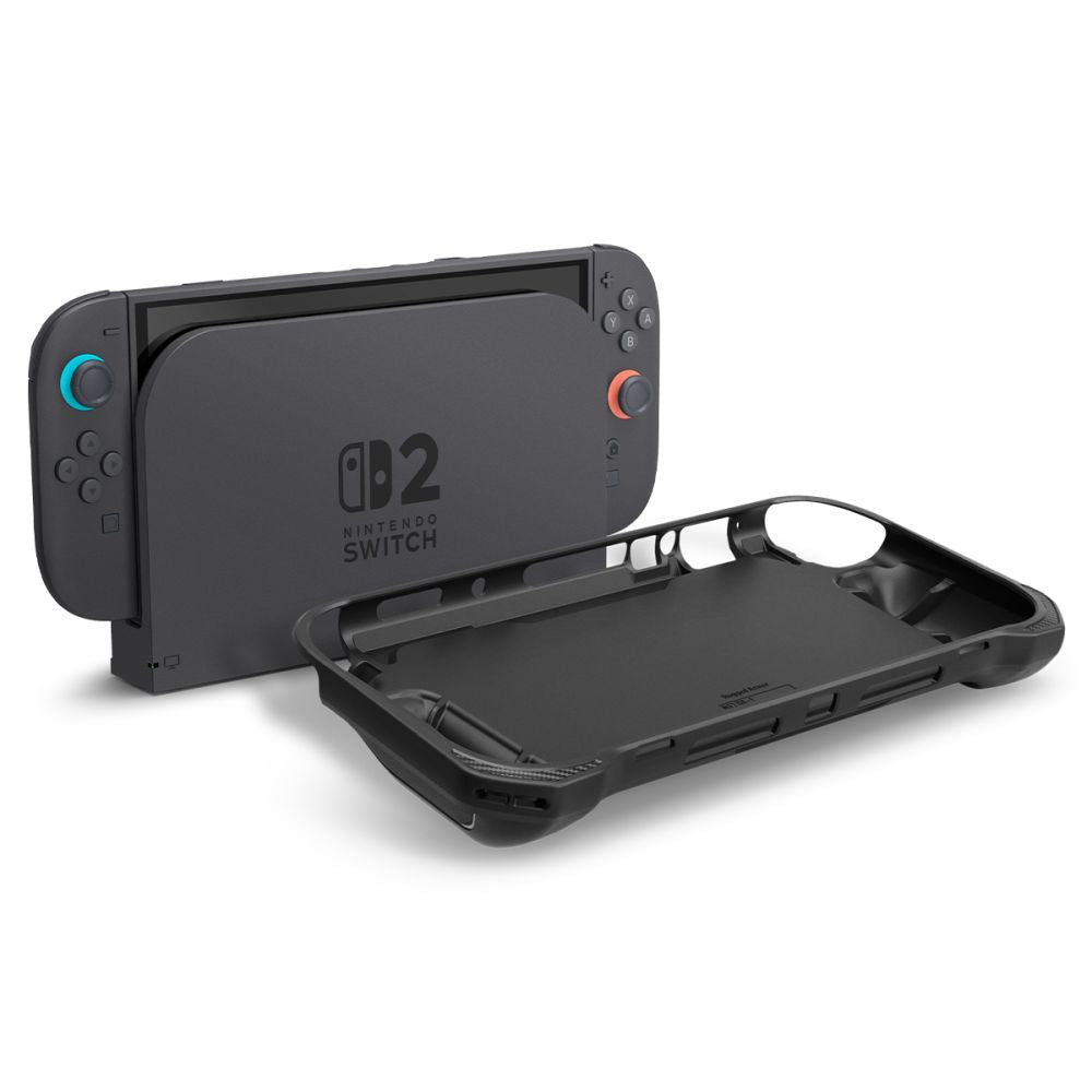 Zaštitno kućište Spigen Rugged Armor za Nintendo Switch 2 konzolu, Crna ACS09075