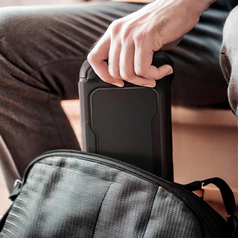 Zaštitno kućište Spigen Rugged Armor za Nintendo Switch 2 konzolu, Crna ACS09075