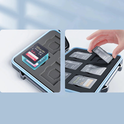 Zaštitna futrola Orico PHCD-3 za SD / microSD memorijske kartice, Crna