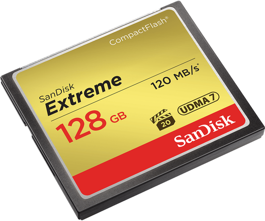 Kartica memorije CompactFlash SanDisk Extreme, 128Gb, UDMA 7 SDCFXSB-128G-G46
