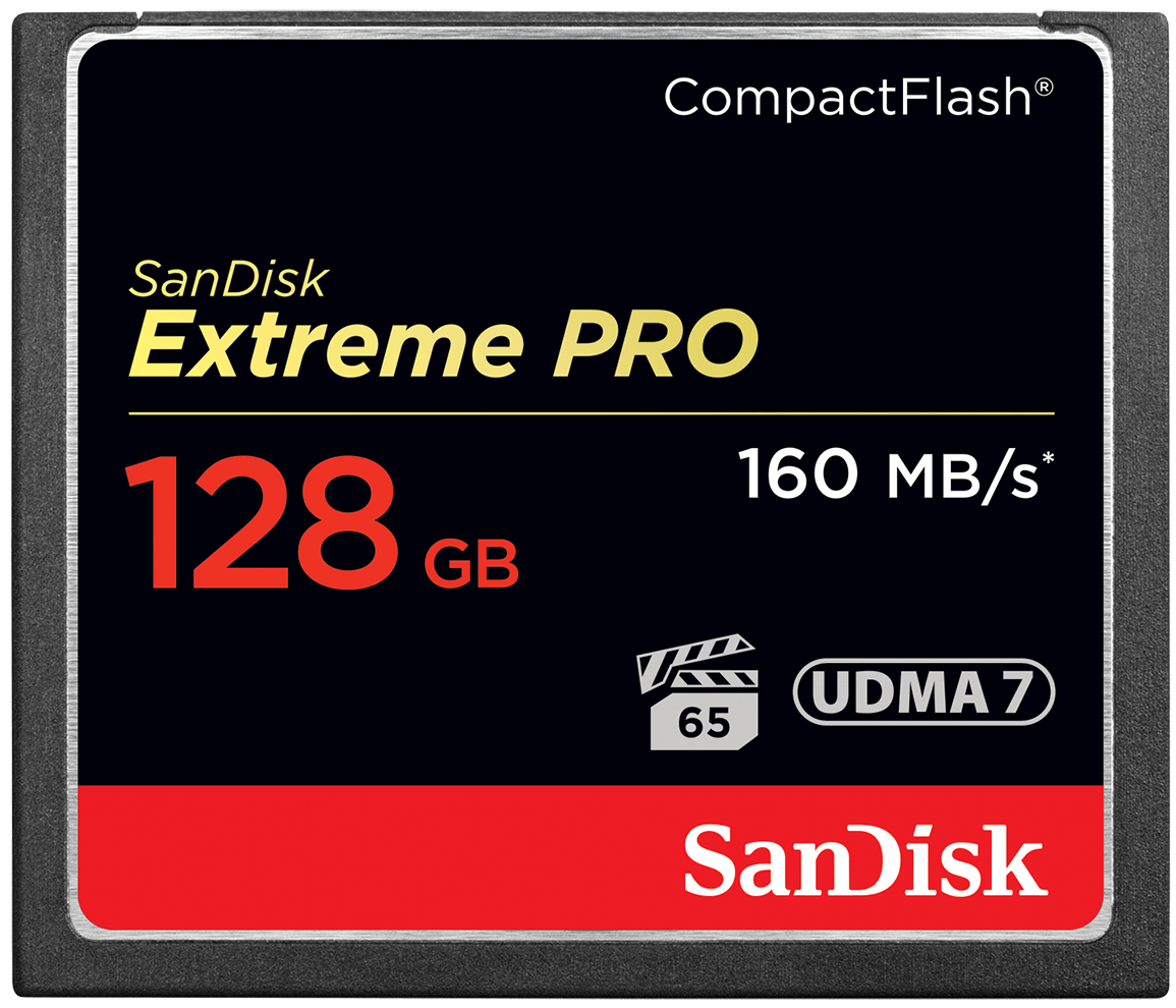 CompactFlash memorijska kartica SanDisk Extreme Pro, 128Gb, UDMA 7 SDCFXPS-128G-X46