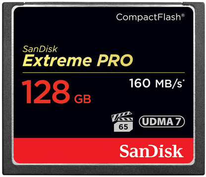 CompactFlash memorijska kartica SanDisk Extreme Pro, 128Gb, UDMA 7 SDCFXPS-128G-X46
