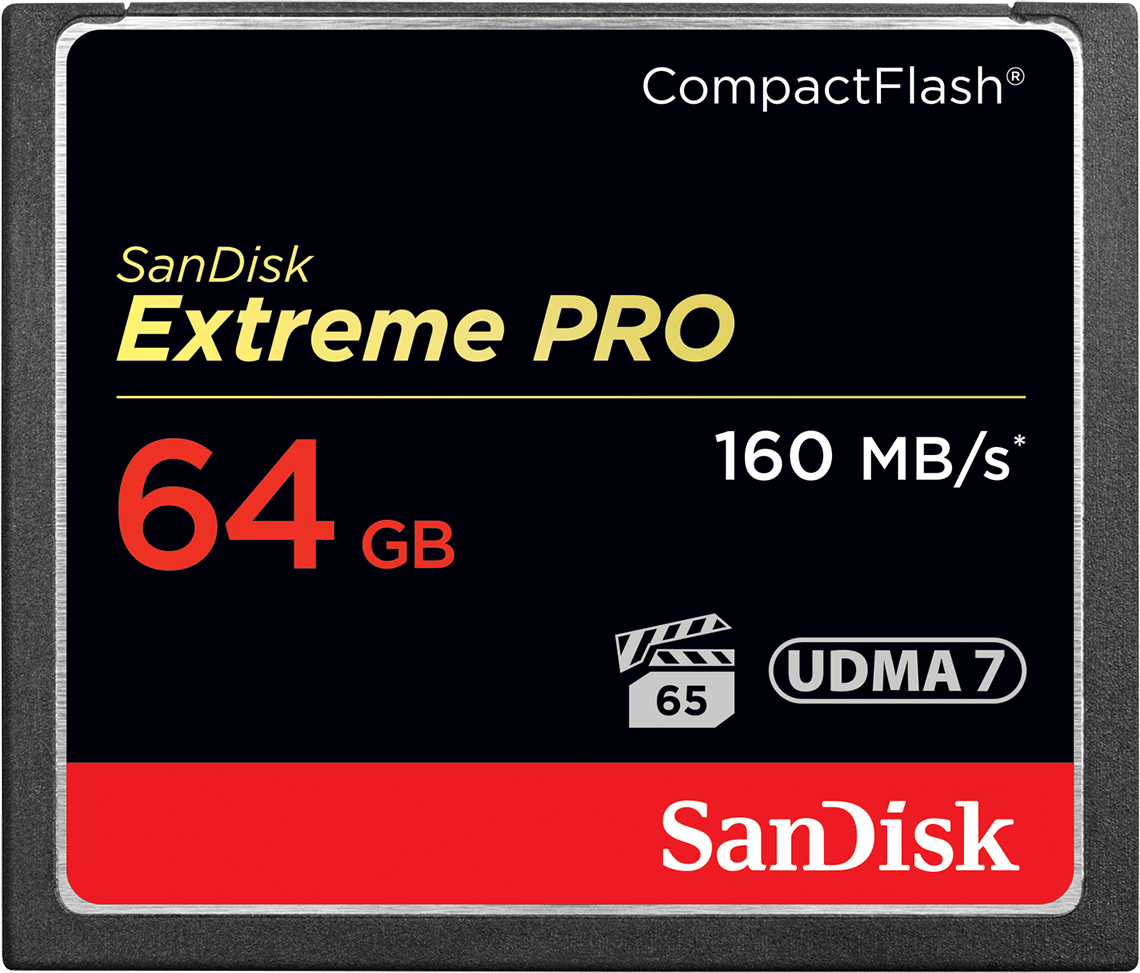 CompactFlash memorijska kartica SanDisk Extreme Pro, 64Gb, UDMA 7 SDCFXPS-064G-X46