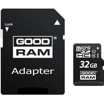 microSDHC memorijska kartica GoodRam, 32Gb, Klasa 10 / UHS-1 U1, S adapterom