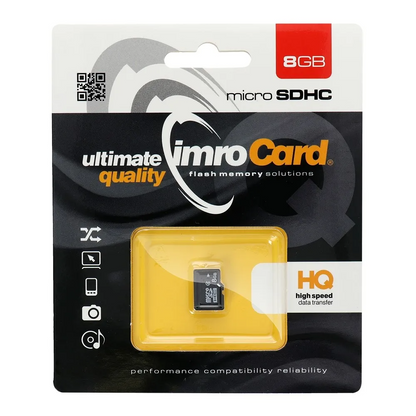Memorijska kartica microSDHC Imro, 8Gb, Klasa 4